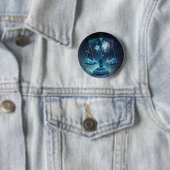 Libra Zodiac Pin Ronde Button 5,7 Cm (In situ)