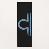 LIBRA Zodiac September Oktober Birthday Astrology Yogamat (Voorkant)