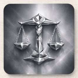 libra zodiac sign bier onderzetter