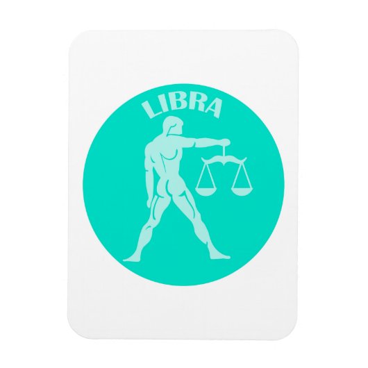 Libra, Zodiac Sign, Horoscope, Astrology Magneet (Verticaal)