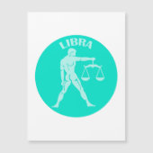 Libra, Zodiac Sign, Horoscope, Astrology Magnetische Uitnodiging (Voorkant)