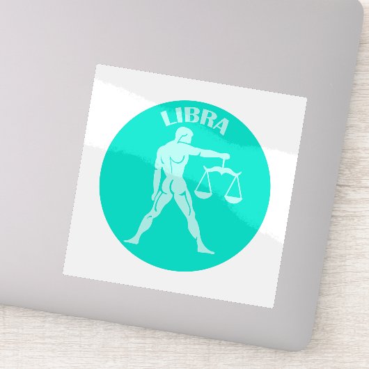 Libra, Zodiac Sign, Horoscope, Astrology Sticker (Detail)