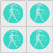 Libra, Zodiac Sign, Horoscope, Astrology Sticker (Voorkant)