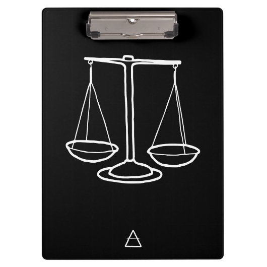 Libra Zodiac Sign -  Klembord (Voorkant)