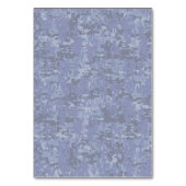 Libra Zodiac Sign on blue digital camo Kaart (Achterkant)