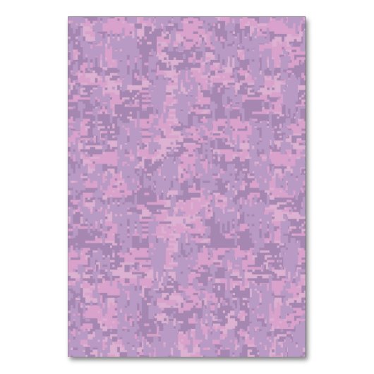 Libra Zodiac Sign on Fuchsia Digital Camo Kaart (Achterkant)