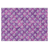 Libra Zodiac Sign on Pink Digital Camo Tafelkleed (Voorkant (Horizontaal))