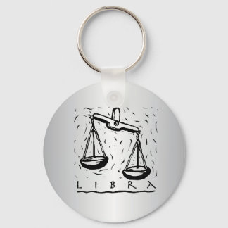 Libra Zodiac Sleutelhanger