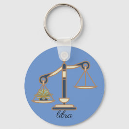 Libra Zodiac Sleutelhanger