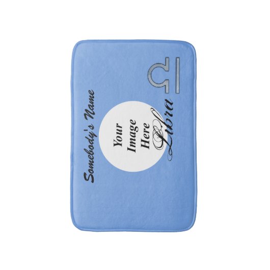 Libra Zodiac Symbol Element van Kenneth Yoncich Badmat (Voorkant Verticaal)