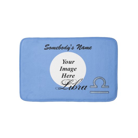 Libra Zodiac Symbol Element van Kenneth Yoncich Badmat (Voorkant)