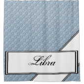 Libra Zodiac Symbol Element van Kenneth Yoncich Douchegordijn (Voorkant)