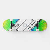 Libra Zodiac Symbol Element van Kenneth Yoncich Persoonlijk Skateboard (Horizontaal)