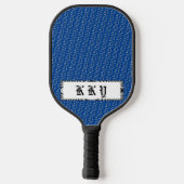 Libra Zodiac Symbol Element van Kenneth Yoncich Pickleball Paddle (Achterkant)