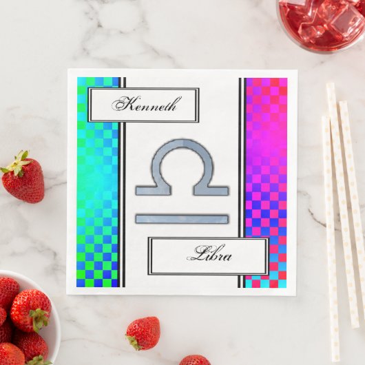 Libra Zodiac Symbol Element van Kenneth Yoncich Servet (Insitu)