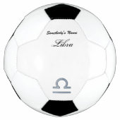 Libra Zodiac Symbol Element van Kenneth Yoncich Voetbal (Voorkant)