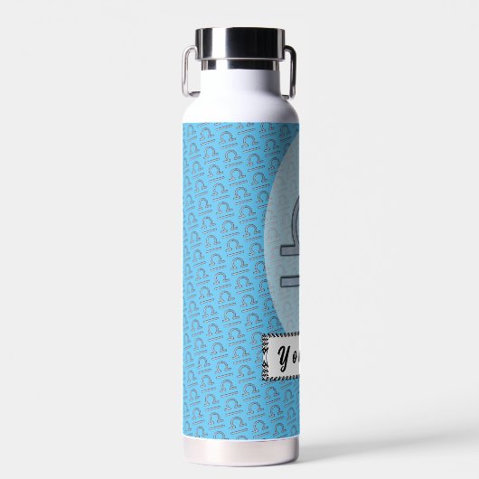 Libra Zodiac Symbol Element van Kenneth Yoncich Waterfles (Voorkant)