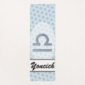 Libra Zodiac Symbol Element van Kenneth Yoncich Yogamat (Voorkant)