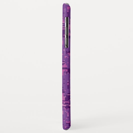 Libra Zodiac Symbol Fuchsia Pink Digital Camo Case-Mate iPhone Case (Achterkant/links)