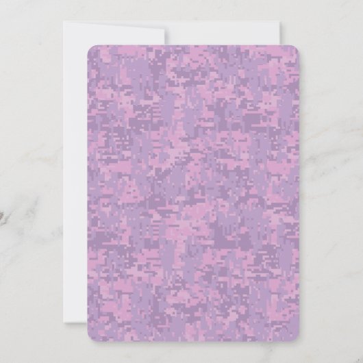 Libra Zodiac Symbol on Fuchsia Digital Camo (Achterkant)