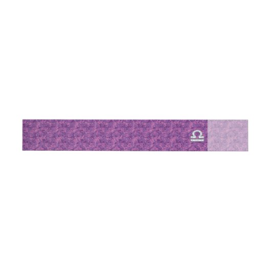 Libra Zodiac Symbol on Fuchsia Digital Camo (Individueel)