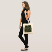 Libra Zodiac Symbol op olijfgroene digitale camo Tote Bag (Voorkant (model))