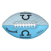 Libra Zodiac Symbol Standard by Kenneth Yoncich American Football (Voorkant)