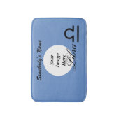 Libra Zodiac Symbol Standard by Kenneth Yoncich Badmat (Voorkant Verticaal)