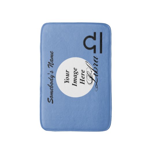 Libra Zodiac Symbol Standard by Kenneth Yoncich Badmat (Voorkant Verticaal)