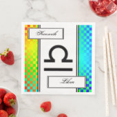 Libra Zodiac Symbol Standard by Kenneth Yoncich Servetten (Insitu)