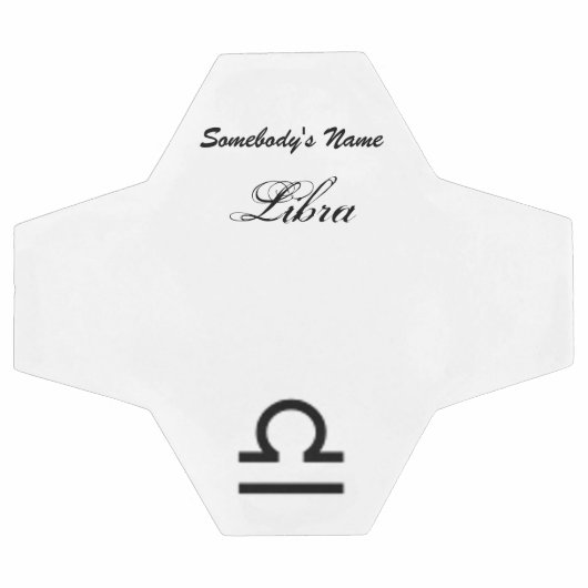 Libra Zodiac Symbol Standard by Kenneth Yoncich Voetbal (Enkel)