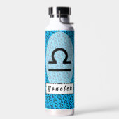 Libra Zodiac Symbol Standard by Kenneth Yoncich Waterfles (Links)