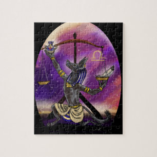 Libra~zodische puzzel legpuzzel