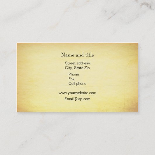 Libraars Visitekaartje (Achterkant)