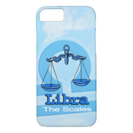 Libraluchtbord zodiale iphoneblauw Case-Mate iPhone case