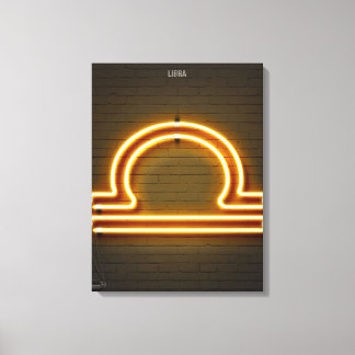 Libraneonteken | Gift voor lompen | Cute Birthday Canvas Afdruk