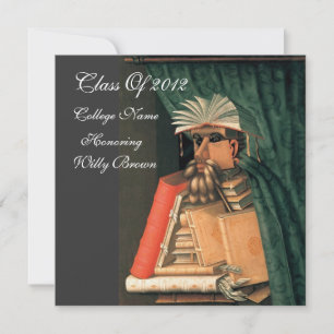 LIBRARIAANSE AFSTUDEREN PARCHMENT WAX SEAL MONOGRA KAART