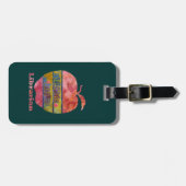 Librarian Apple Bagagelabel (Voorkant horizontaal)