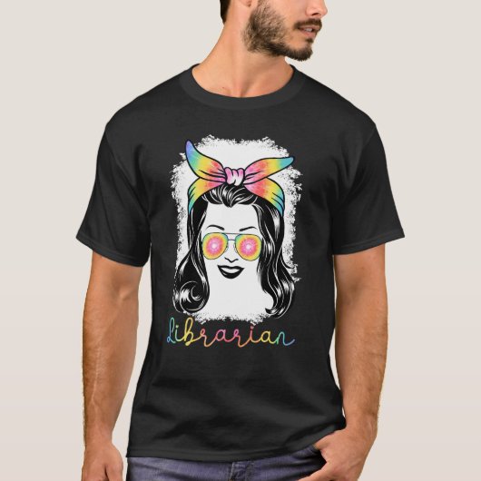 Librarian Appreciation Bookworm Library for Women T-shirt (Voorkant)