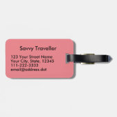 Librarian Bag ID Label Bagagelabel (Achterkant horizontaal)