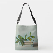 Librarian birthday gift crossbody tas (Achterkant)