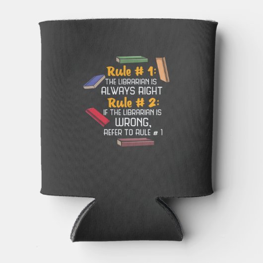 Librarian Blikjeskoeler (Voorkant)