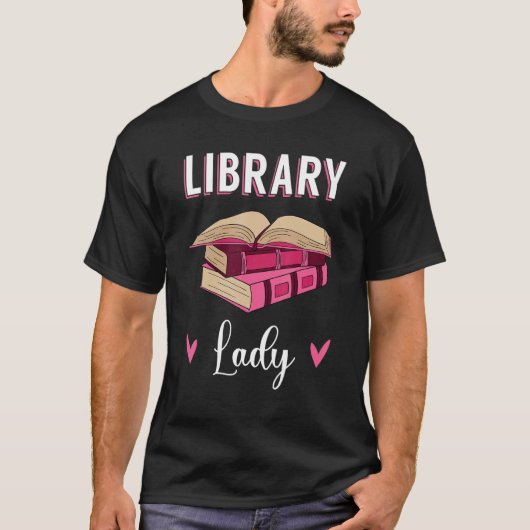 Librarian Book Reader Bibliothecary Bookworm Libra T-shirt (Voorkant)