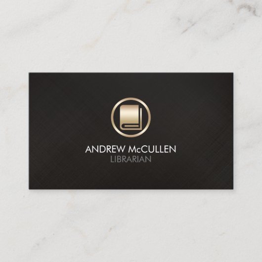 Librarian Book Store Visitekaartje (Voorkant)