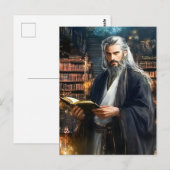Librarian Briefkaart (Voorkant / Achterkant)