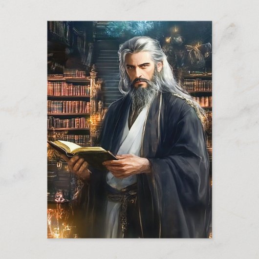 Librarian Briefkaart (Voorkant)