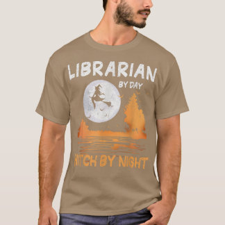 Librarian by Day heks by Night Women Halloween T-shirt