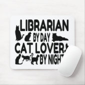 Librarian Cat Lover Muismat (Met muis)