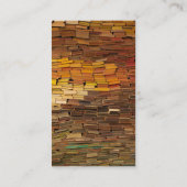 Librarian Colorful Books Visitekaartje (Achterkant)