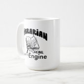 Librarian de Original Search Engine Coffee Mok (Voorkant links)